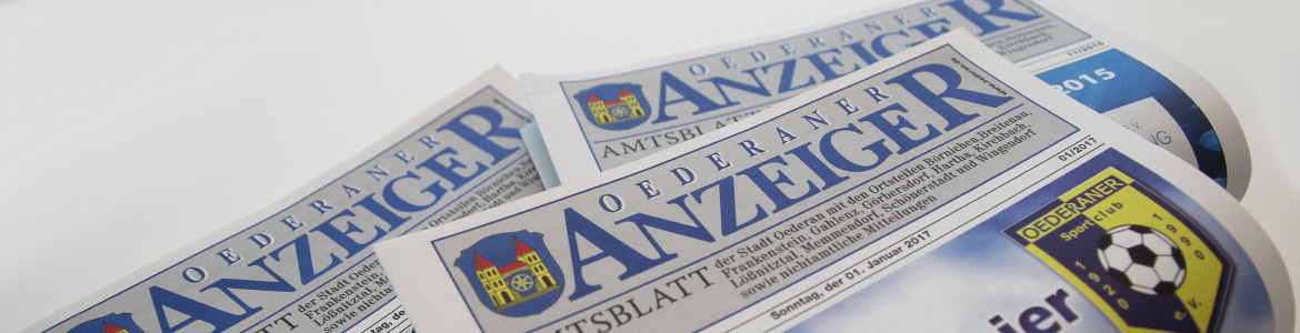 Anzeiger_Oederan Oederaner Anzeiger - Mugler Druck und Verlag