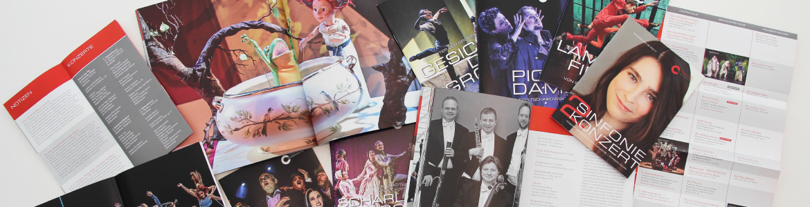 Broschuren_Theater_Chemnitz Broschueren und Veranstaltungsmarterial Die Theater Chemnitz - Mugler Druck und Verlag