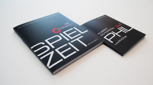 Produkte_TheaterChemnitz1 Druckprodukte Städtische Theater Chemnitz - Mugler Druck und Verlag GmbH